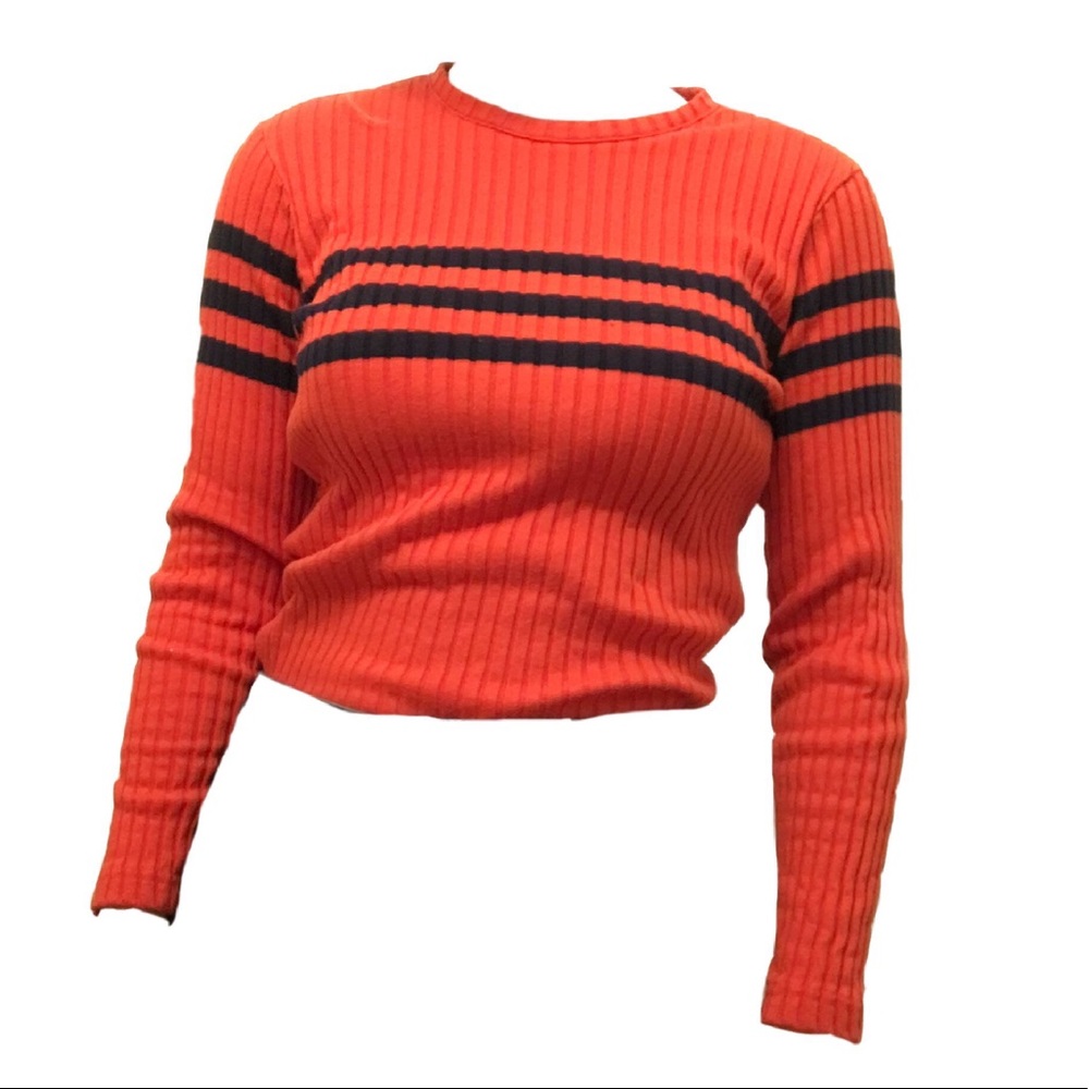Orange Sweater
